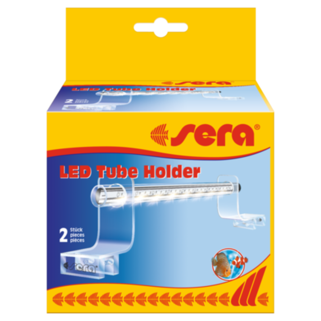 Sera LED Tube Holder Clear | Mounting Clips for LED X-Change Tube