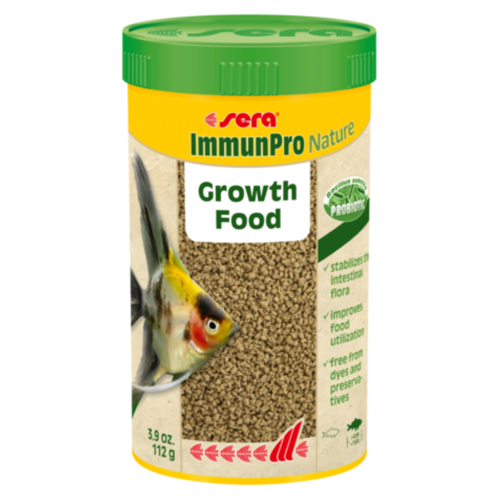 Sera ImmunPro Nature | Probiotic Growth Food for Ornamental Fish | 250ml