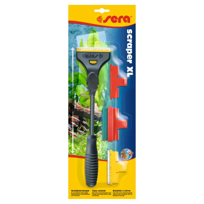 Sera Scraper XL | Aquarium Glass Algae Scraper