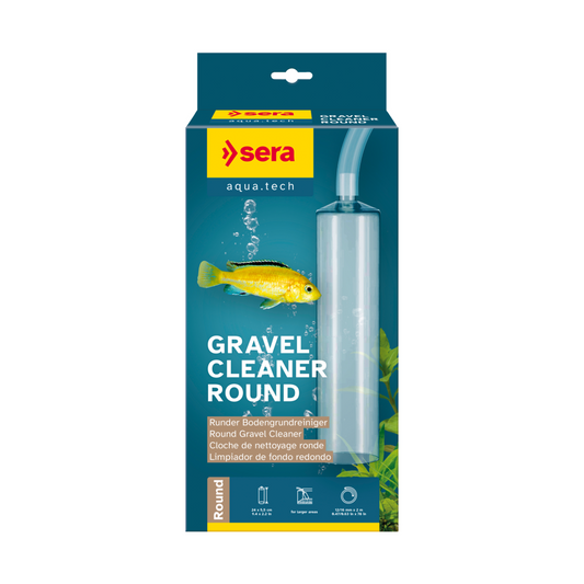 Sera Gravel Cleaner Round | Aquarium Gravel Cleaner for Large Tanks