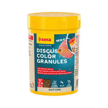 Sera Discus Color Granules 100ml | Color-Enhancing Food for Discus