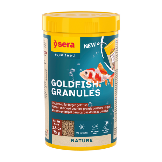 Sera Goldfish Granules 250ml (75g) | Floating Granules for Larger Goldfish