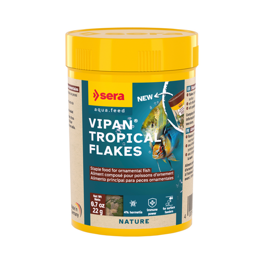 Sera Vipan Flakes 100ml | Floating Flakes for Surface-Feeding Fish