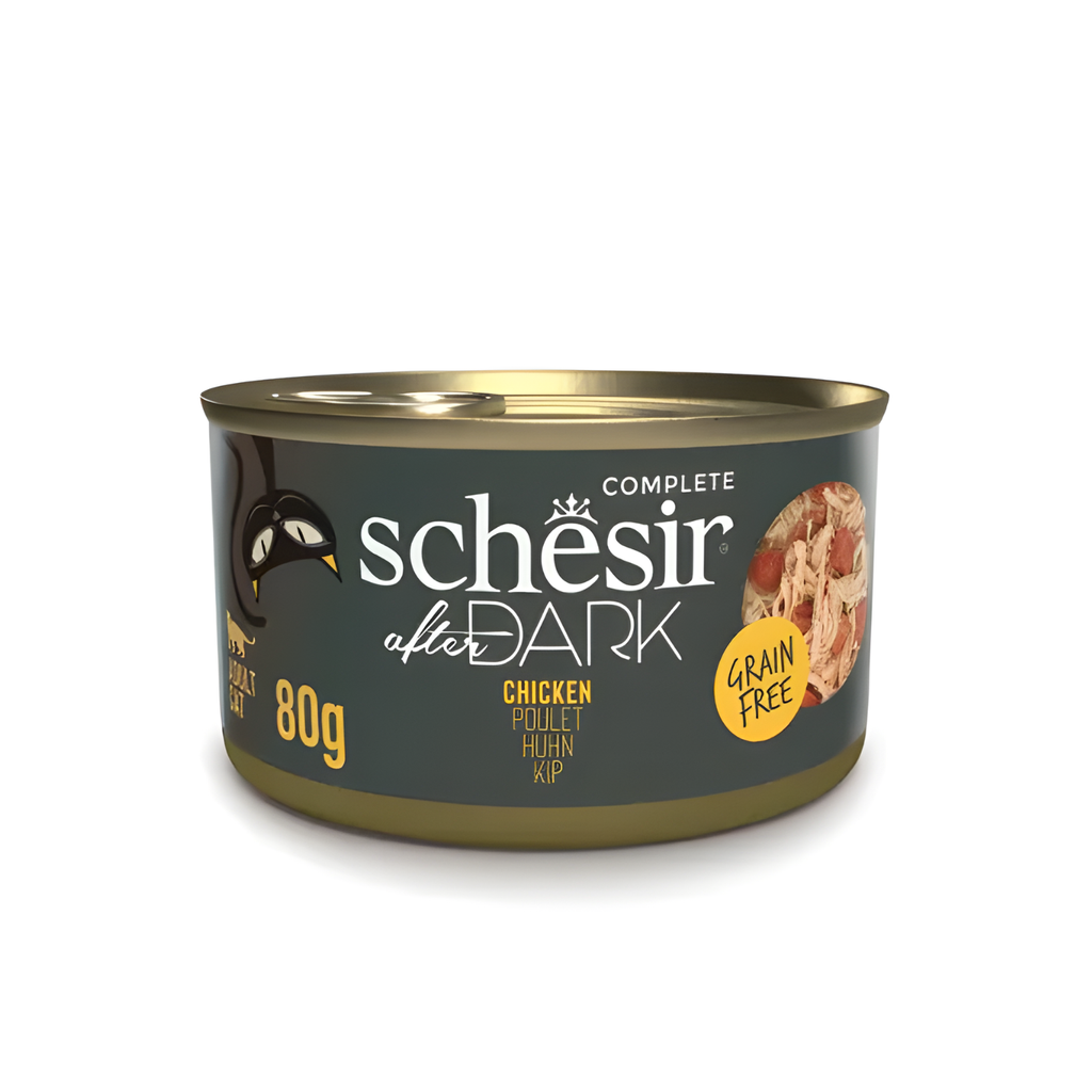 Schesir After Dark Valentine's Feast '26 Gift Pack for Cats | Limited Edition | Complete Wet Food & Creamy Snacks | 1050g