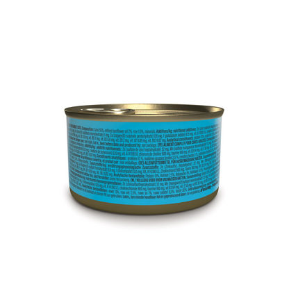 Schesir Cat Wet Food Tuna in Jelly | Adult Cat | Complete & Balanced Nutrition | Natural Ingredients | 12x85g