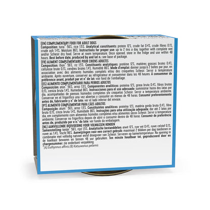 Schesir Dog Wet Food in Jelly Tuna | 56% Tuna | Complementary Food | Adult Dog | 150g