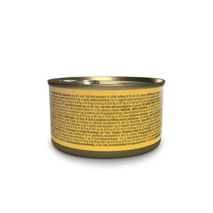 Schesir Complete Tuna with Surimi in Jelly | 100% Natural Fillets | Added Vitamins | Adult Cat | 12x85g