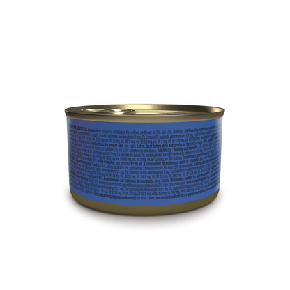 Schesir Complete Tuna with Whitebait in Jelly | 100% Natural Fillets | Added Vitamins | Adult Cat | 12x85g
