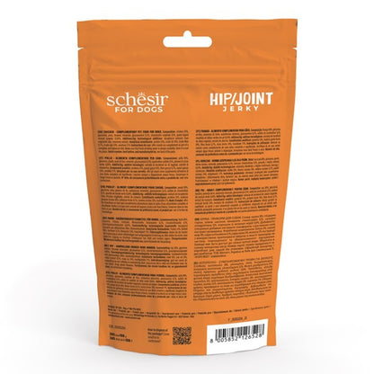 Schesir Grain-Free Hip & Joint Jerky for Dogs Chicken | 51% Protein | Chicken First Ingredient | Made in USA | 145g