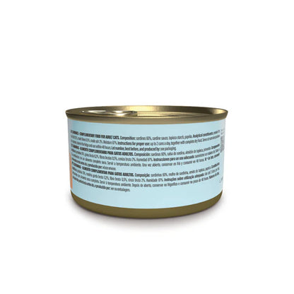 Schesir Grill Wholefood Sardines Cat Food | Real Sardines First Ingredient | Steam Cooked | Grain Free | 12x70g