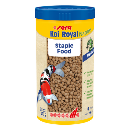 Sera Koi Royal Medium Nature 1000ml | Floating Granules for Small & Medium Koi