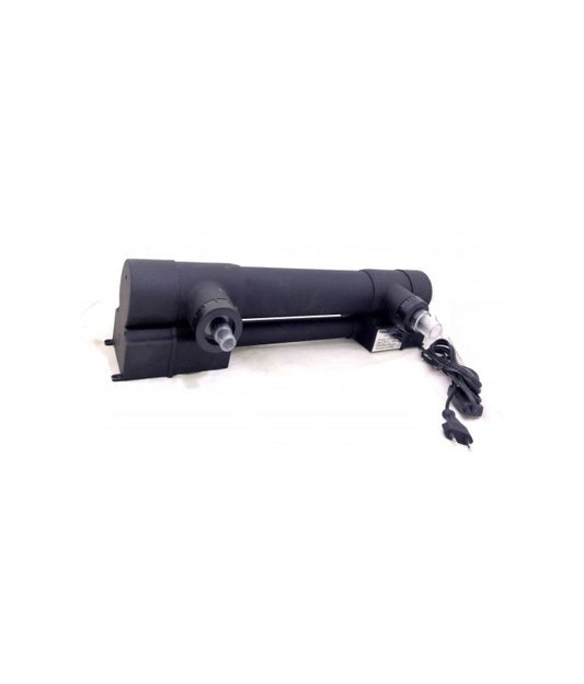 KW Zone Aquarium UV Water Sterilizer 15W | External UV Filter | Algae & Bacteria Control for Freshwater and Marine Aquariums