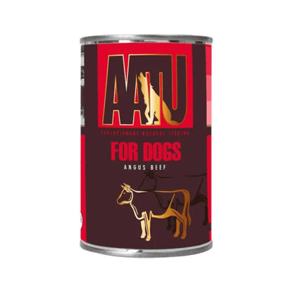 AATU Angus Beef Wet Dog Food | 90% Beef | Superfood Blend | Grain-Free | 400g