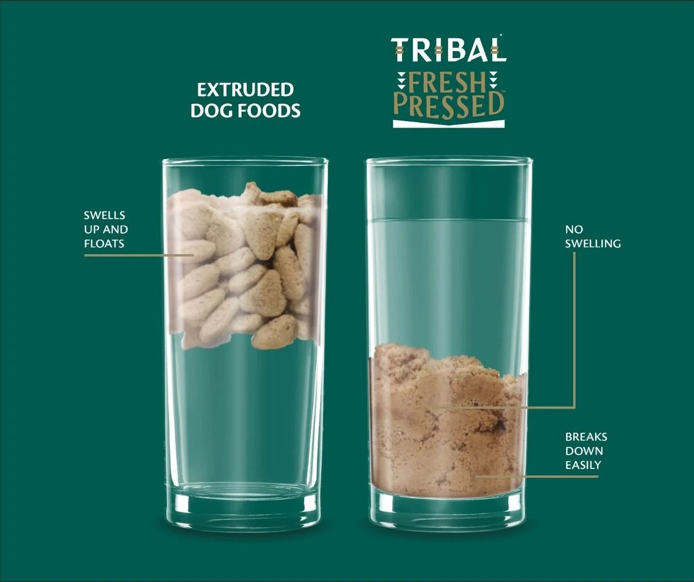 Tribal Fresh Chicken Cold Pressed Dog Food | Meat Meal Free | Grain Free | Hypoallergenic | Adult All Breeds | 2.5kg-12kg