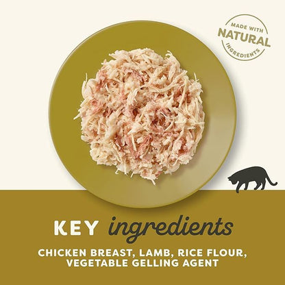 Applaws Natural Cat Food with Chicken Breast & Lamb in Jelly | Made with Natural Ingredients | High-Quality Protein | 70g