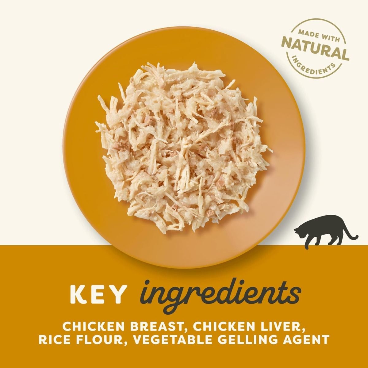 Applaws Natural Cat Food with Chicken Breast & Chicken Liver in Jelly | Made with Natural Ingredients | High-Quality Protein | 70g