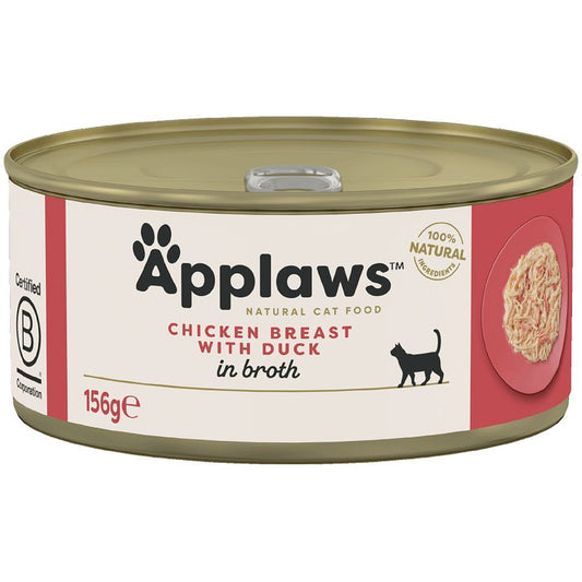 Applaws Natural Cat Food with Chicken Breast, Carrots, Potato & Green Beans | 100% Natural | 156g