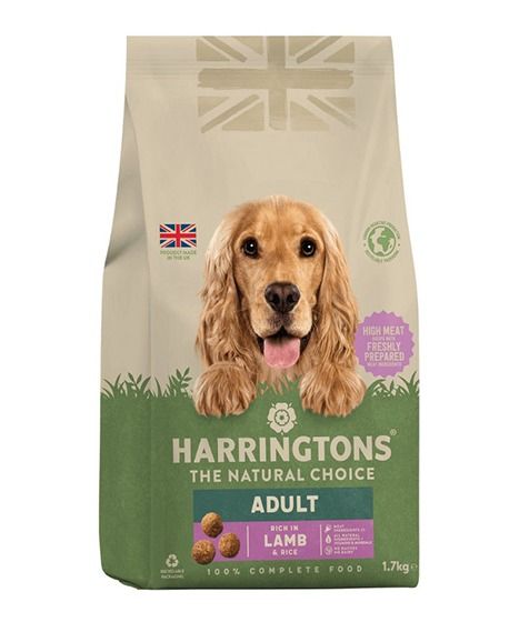 Harringtons Adult Lamb & Rice Dry Dog Food 1.7kg | High Meat | Freshly Prepared | Natural Choice | Complete Food | 1.7kg-15kg