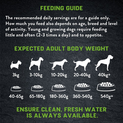 Harringtons Just 6 Lamb Grain Free Dry Dog Food | 50% Lamb & Salmon | 6 Ingredients | Fresh Baked Bites | Resealable | 2kg-12kg