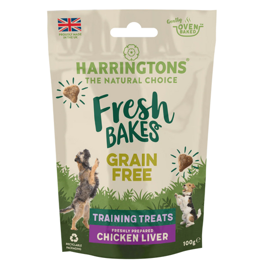 Harringtons Fresh Bake Training Chicken Dog Treats 100g