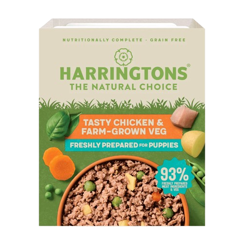 Harringtons Tasty Chicken & Farm-Grown Veg Grain Free Wet Dog Food | Complete Adult | 400g