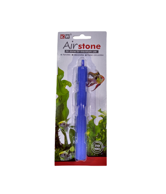 KW Zone Aquadine Long Airstone | Aquarium Air Stone Diffuser | Fine Bubble Oxygen Stone | Blister Card Pack