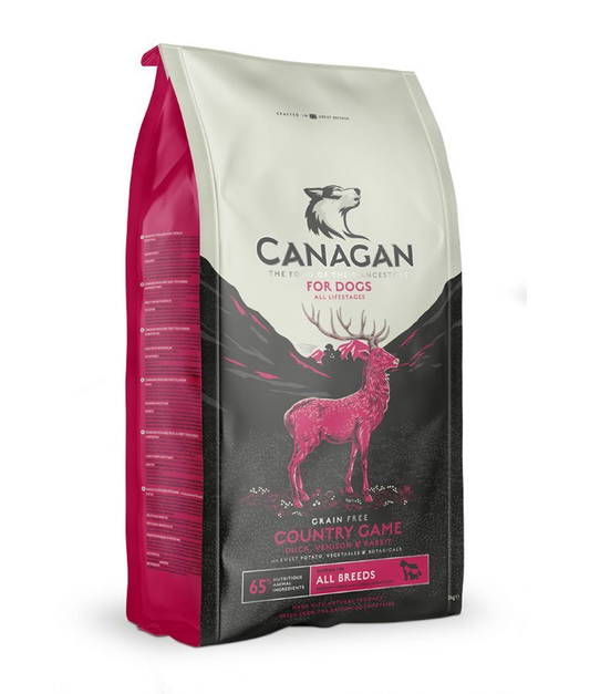 Canagan Country Game Dry Dog Food 12Kg