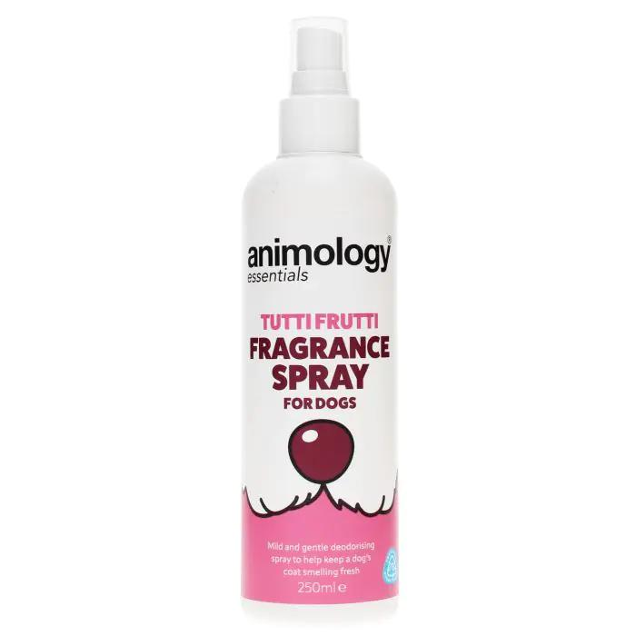 Animology Essentials Tutti Frutti Fragrance Dog Spray 250ml | Dog Coat Freshening Spray | Long-Lasting Pet Fragrance