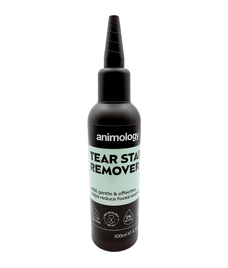 Animology Dog Tear Stain Remover 100ml | Dog Tear Stain Cleaner | Gentle Eye Area Cleaning & Grooming Solution