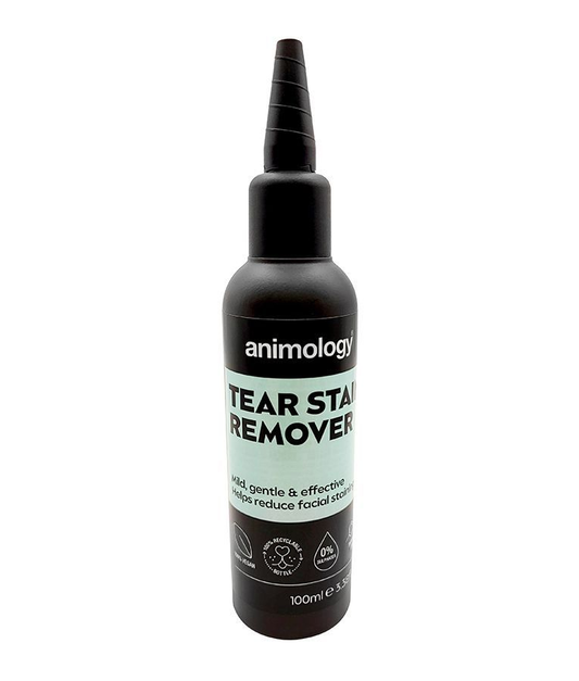 Animology Dog Tear Stain Remover 100ml | Dog Tear Stain Cleaner | Gentle Eye Area Cleaning & Grooming Solution