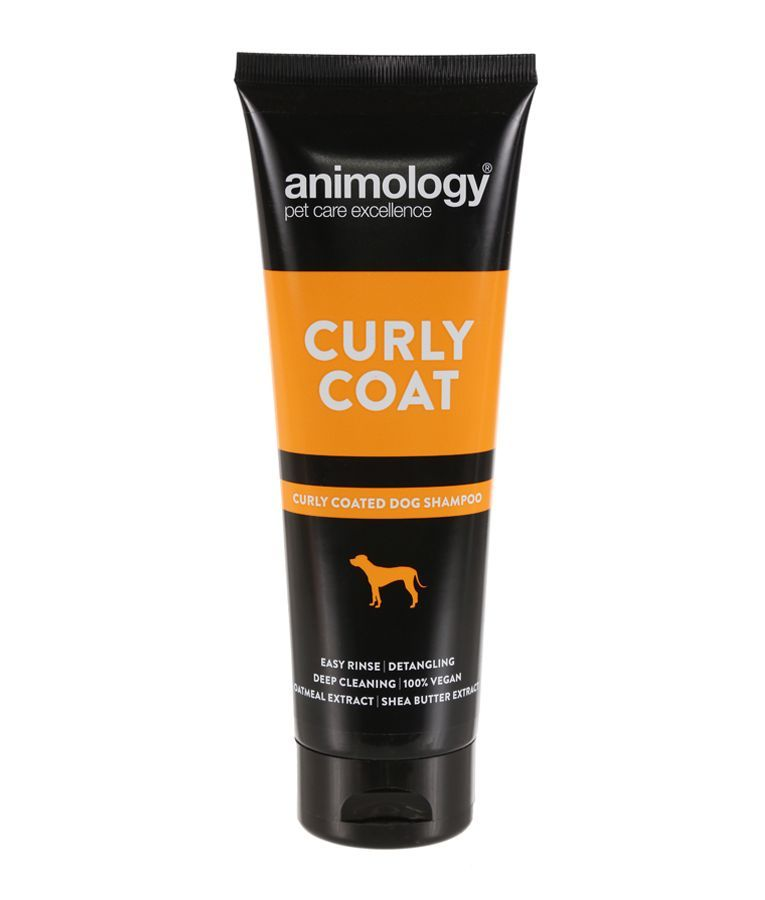 Animology Curly Coat Dog Shampoo 250ml | Dog Shampoo for Curly & Wavy Coats | Cleansing, Conditioning & Coat Care