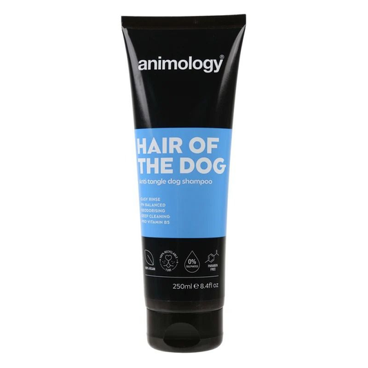 Animology Hair of the Dog Anti-Tangle Dog Shampoo 250ml | Dog Detangling Shampoo | Smooth & Manageable Coat Care