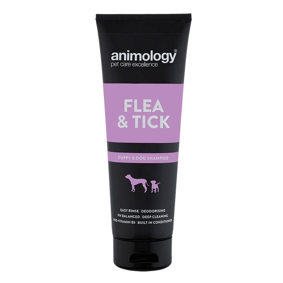Animology Flea & Tick Puppy & Dog Shampoo | Dog & Puppy Grooming Shampoo | Flea & Tick Care & Coat Cleansing