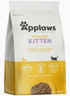 Applaws Complete & Balanced Dry Kitten Food | Chicken Recipe | Grain-Free, 80% Chicken Protein | with Prebiotic | 2kg