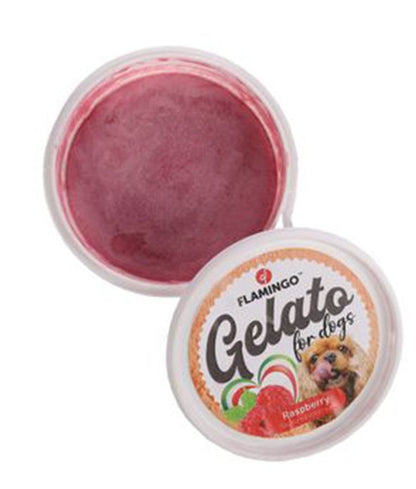 Flamingo Gelato Ice Cream Dog Treats 40g | Frozen-Style Dog Treats for Summer Fun