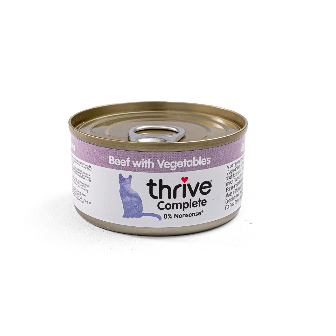 Thrive Complete Beef with Vegetables Wet Cat Food 75g