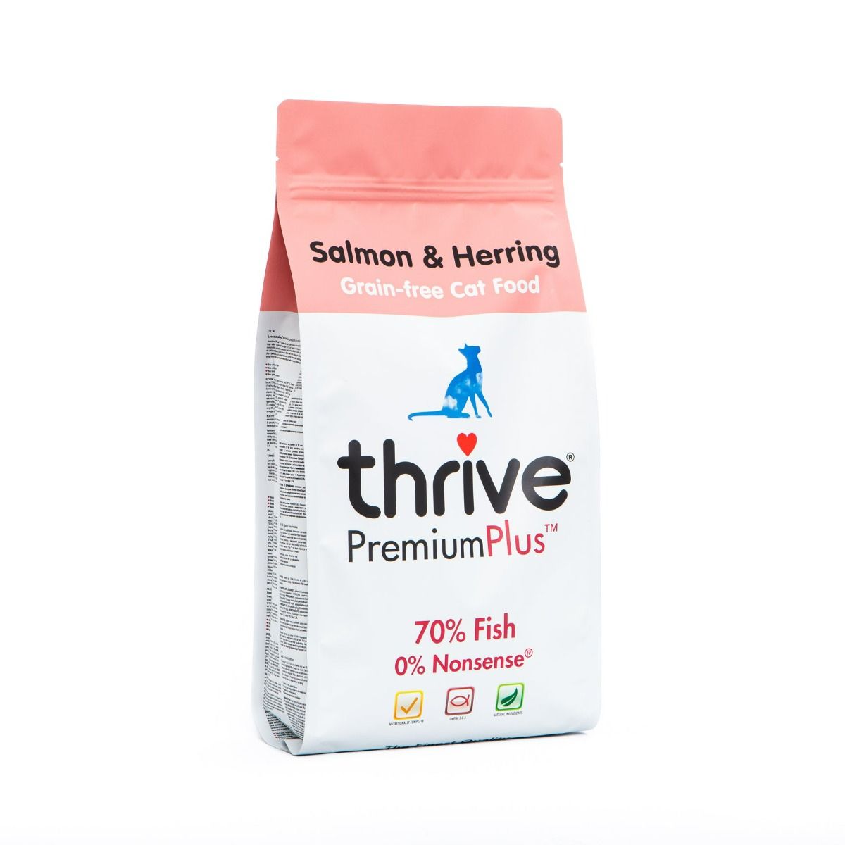 Thrive PremiumPlus Salmon & Herring Dry Cat Food 1.5kg