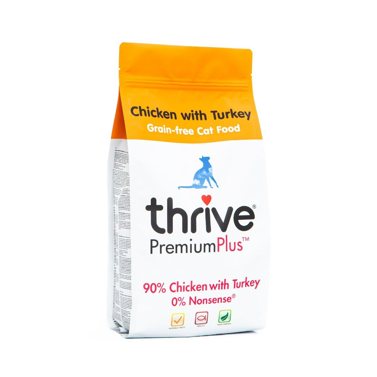 Thrive PremiumPlus Chicken with Turkey Dry Cat Food 1.5kg